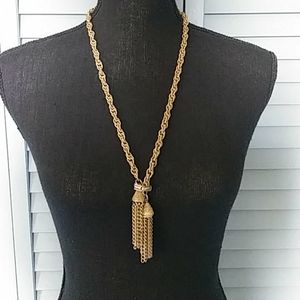 Vintage Tassel Necklace